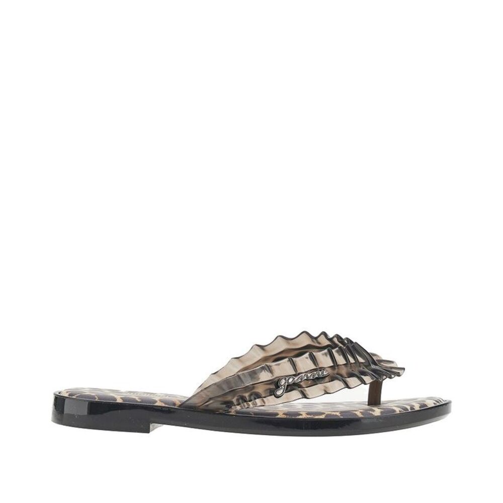 Ganni Women Ganni X Melissa Rubber Thong Slides